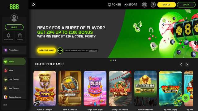 888casino casino screenshot
